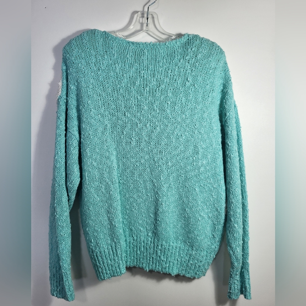 Needles & Yarn vintage knit sweater women's L #2488 - Picture 4 of 4
